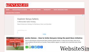 kenyanlife.com Screenshot
