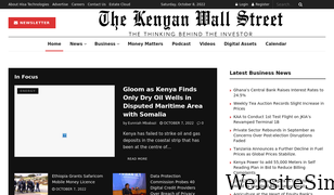 kenyanwallstreet.com Screenshot
