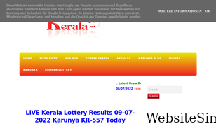 keralalottery.info Screenshot