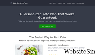 ketocustomplan.com Screenshot