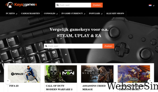 keysforgames.nl Screenshot