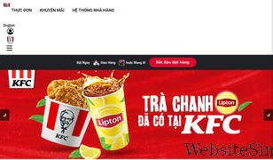 kfcvietnam.com.vn Screenshot