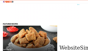 kfoods.com Screenshot