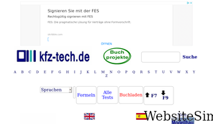 kfz-tech.de Screenshot