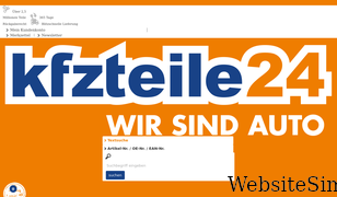kfzteile24.de Screenshot