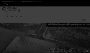 kghm.com Screenshot