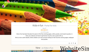 kids-n-fun.com Screenshot