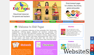 kids-pages.com Screenshot