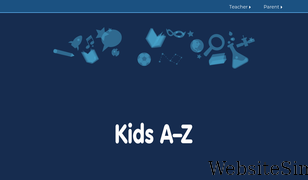 kidsa-z.com Screenshot