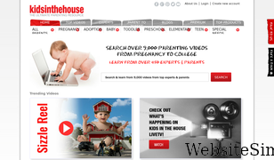 kidsinthehouse.com Screenshot