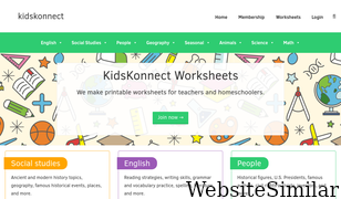 kidskonnect.com Screenshot