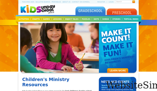 kidssundayschool.com Screenshot