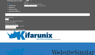 kifarunix.com Screenshot