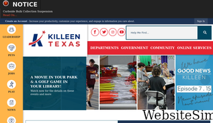 killeentexas.gov Screenshot
