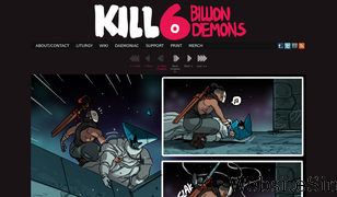 killsixbilliondemons.com Screenshot