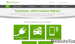 kilpailuttaja.fi Screenshot