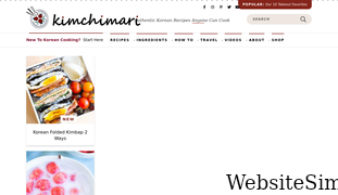 kimchimari.com Screenshot