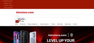 kimstore.com Screenshot