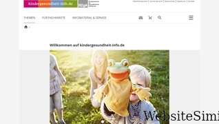 kindergesundheit-info.de Screenshot