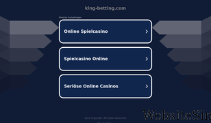 king-betting.com Screenshot