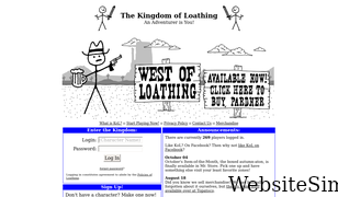 kingdomofloathing.com Screenshot