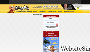 kingoloto.com Screenshot