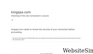 kingspa.com Screenshot