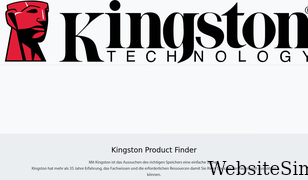 kingston.com.cn Screenshot