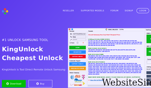 kingunlock.net Screenshot
