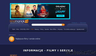 kinomaniak.pl Screenshot