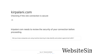 kirpalani.com Screenshot