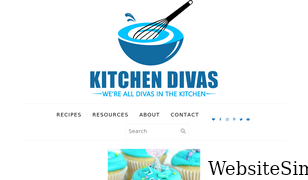 kitchendivas.com Screenshot