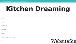 kitchendreaming.com Screenshot