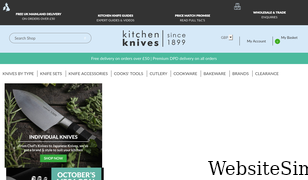 kitchenknives.co.uk Screenshot