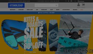 kiteworldshop.com Screenshot