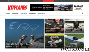 kitplanes.com Screenshot