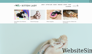kittenlady.org Screenshot