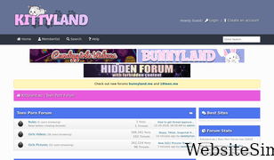 kittyland.ws Screenshot