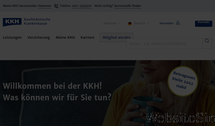 kkh.de Screenshot