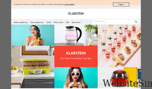 klarstein.com Screenshot