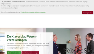 klaverblad.nl Screenshot