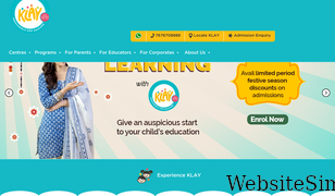 klayschools.com Screenshot