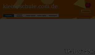 kleineschule.com.de Screenshot
