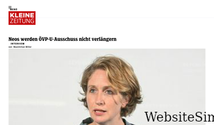 kleinezeitung.at Screenshot