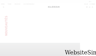 kleman-france.com Screenshot