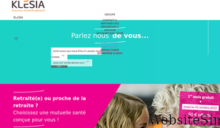 klesia.fr Screenshot