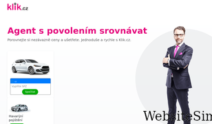 klik.cz Screenshot