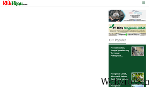 klikhijau.com Screenshot