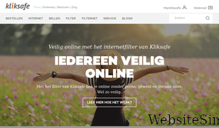 kliksafe.nl Screenshot