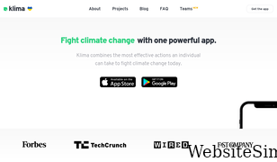 klima.com Screenshot